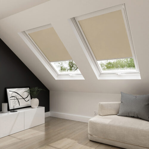 Splash Hessian Blind For Velux