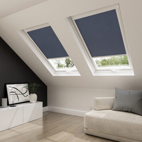 Splash Indigo Blind For Dakstra