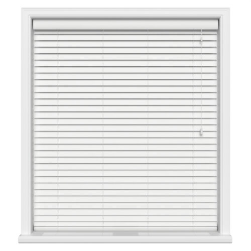 True White Grain Motorised  Eco-Wood