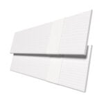 True White Grain With Chalk Tapes Eco-Wood