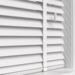 True White Grain With Tapes Eco-Wood