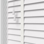 True White Grain With Tapes Eco-Wood