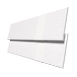 True White Grain With Tapes Eco-Wood