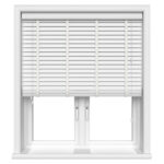 True White With Chalk Tapes Eco-Wood