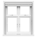 True White With Chalk Tapes Eco-Wood