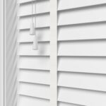 True White With Chalk Tapes Eco-Wood
