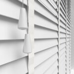 True White With Chalk Tapes Eco-Wood