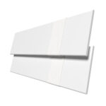 True White With Chalk Tapes Eco-Wood