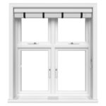 True White With Jet Tapes Eco-Wood