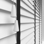 True White With Jet Tapes Eco-Wood