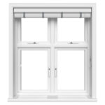 True White With Steel Tapes Eco-Wood