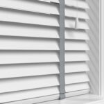 True White With Steel Tapes Eco-Wood