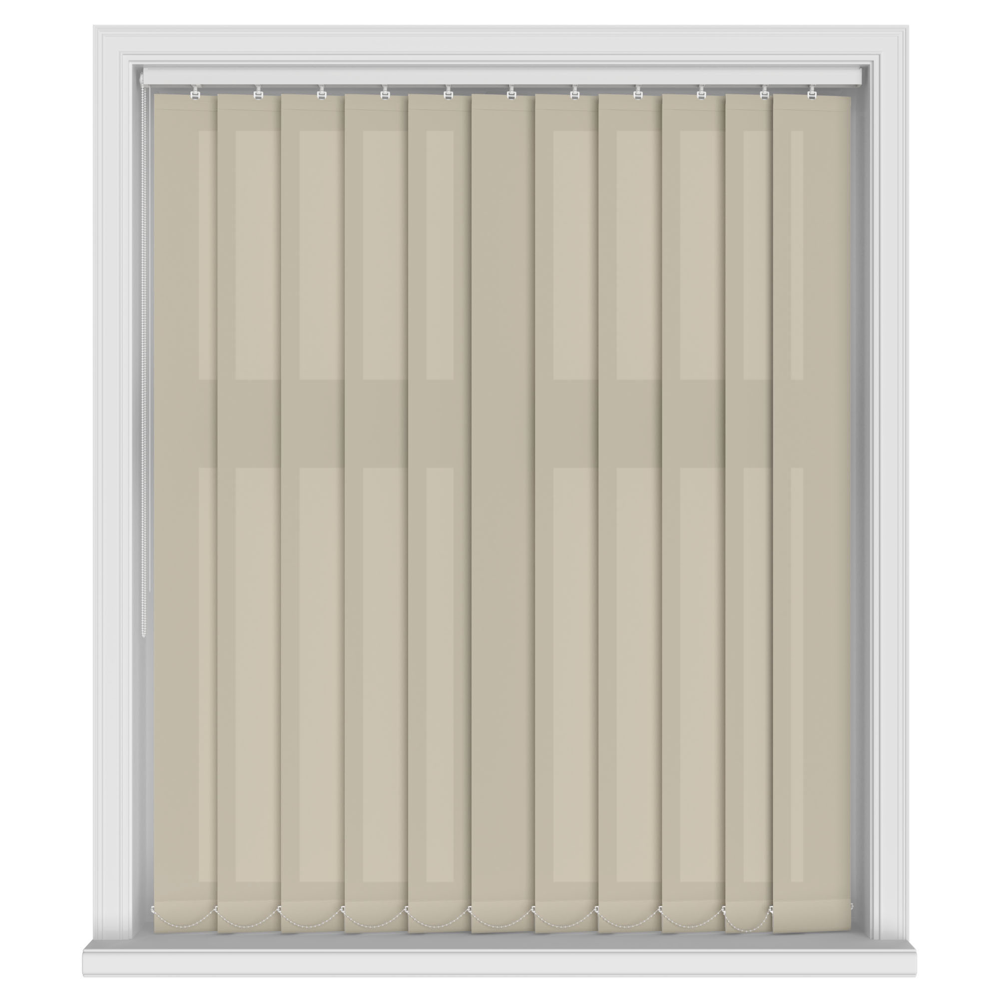 UniColour Beige 127mm Replacement Slats - Image 3