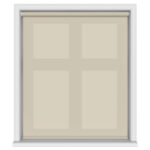 Unicolour Beige Motorised