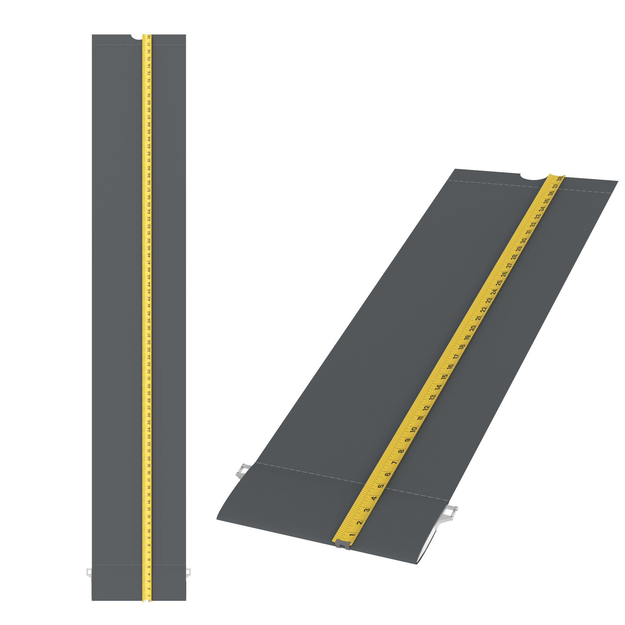 UniColour Charcoal 127mm Replacement Slats - Image 4