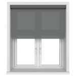 Unicolour Charcoal Anthracite Cassette Motorised
