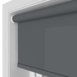 Unicolour Charcoal Motorised