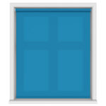 Unicolour Cyan Motorised