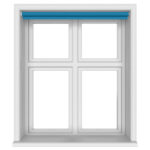 Unicolour Cyan Motorised