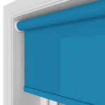 Unicolour Cyan Motorised