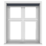 Unicolour Navy Motorised