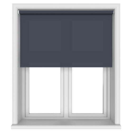 Unicolour Navy Motorised
