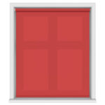 Unicolour Red Motorised