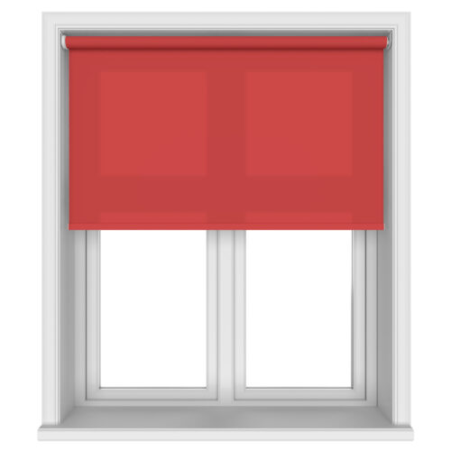 Unicolour Red Motorised
