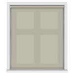 Unicolour Taupe Motorised