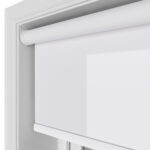 Unicolour White Motorised