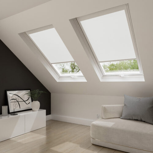 Unilux White Blind For RoofLITE