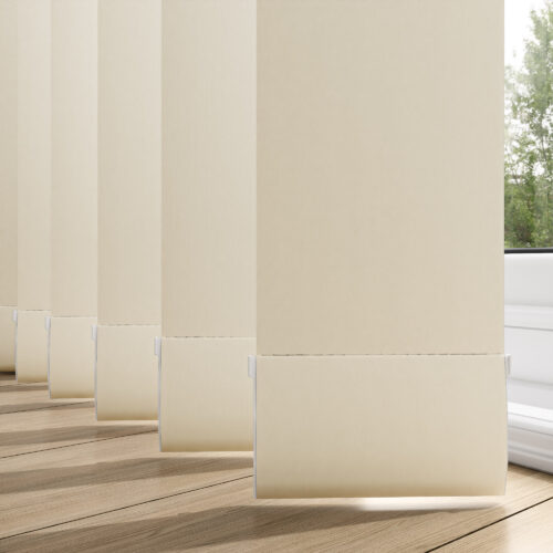 UniShade Cream 127mm Replacement Slats