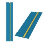 UniShade Cyan 127mm Replacement Slats