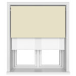 Bella Beige Motorised Double Roller Blind