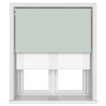 Bella Duck Egg Motorised Double Roller Blind