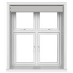 Bella Grey Whisper Motorised Double Roller Blind