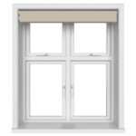 Bella Hessian Motorised Double Roller Blind