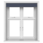 Bella Indigo Motorised Double Roller Blind