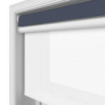 Bella Indigo Motorised Double Roller Blind
