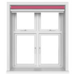 Bella Lipstick Motorised Double Roller Blind