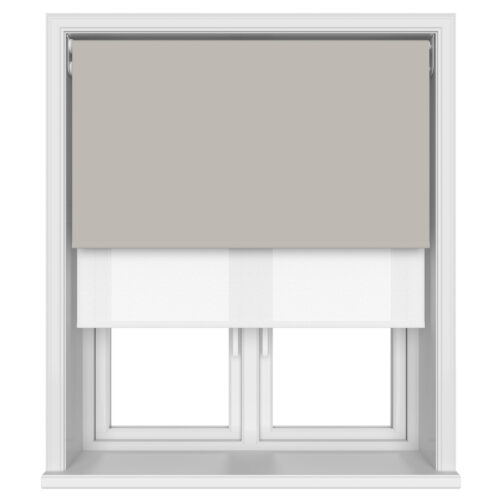 Bella Maylar Motorised Double Roller Blind
