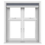 Bella Midnight Motorised Double Roller Blind