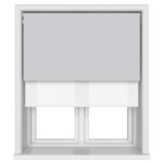 Bella Mineral Motorised Double Roller Blind