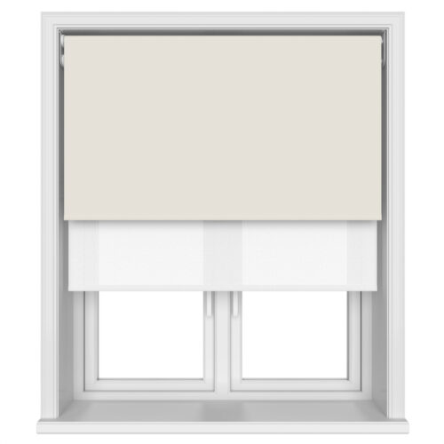 Bella Modesty Motorised Double Roller Blind