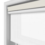 Bella Oyster Motorised Double Roller Blind