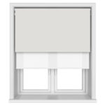 Bella Paper Motorised Double Roller Blind