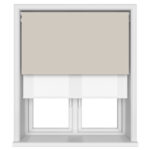 Bella Placid Motorised Double Roller Blind