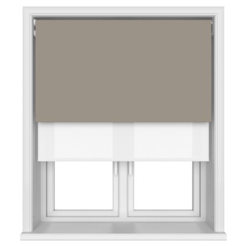 Bella Portobello Motorised Double Roller Blind