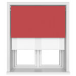 Bella Ruby Motorised Double Roller Blind