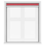 Bella Scarlett Motorised Double Roller Blind